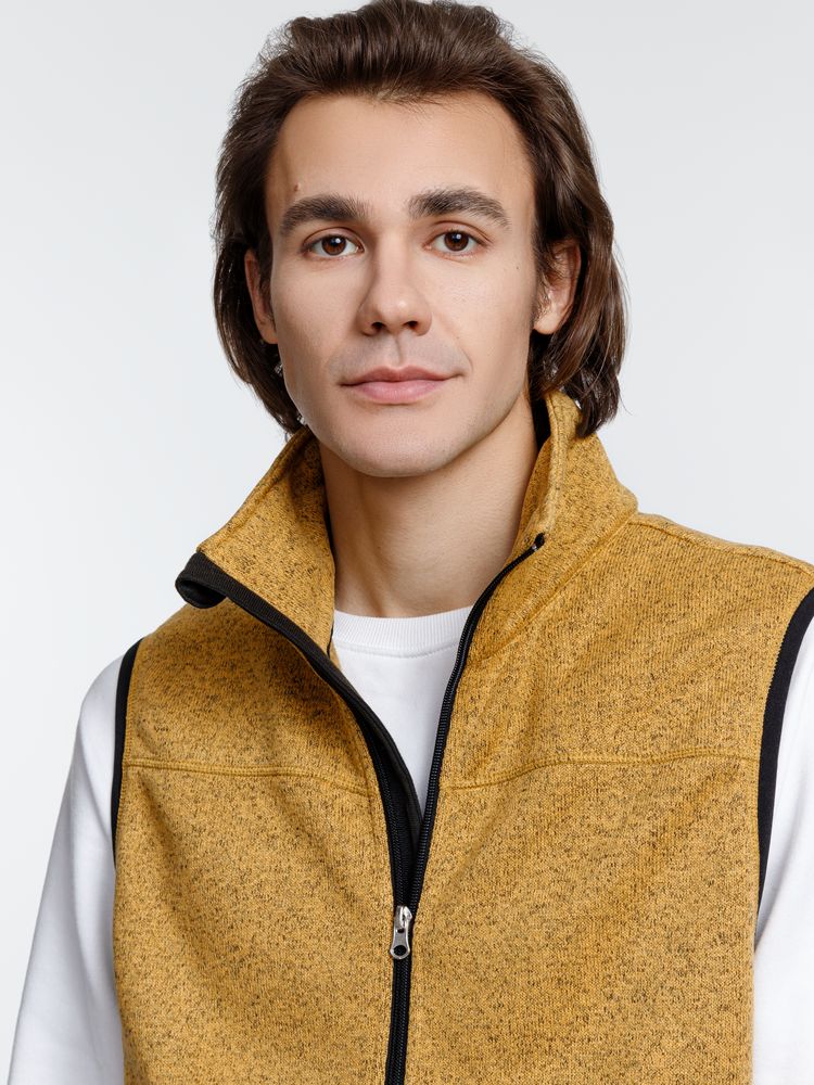 Жилет унисекс Gotland, горчичный — изображение 9