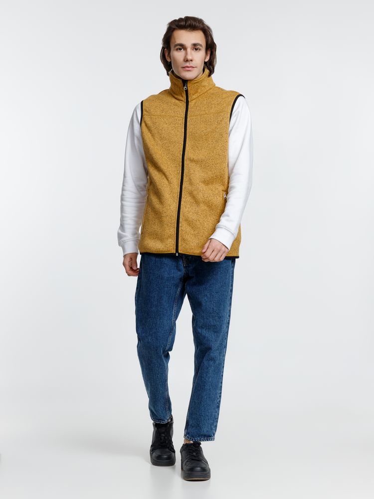 Жилет унисекс Gotland, горчичный — изображение 10