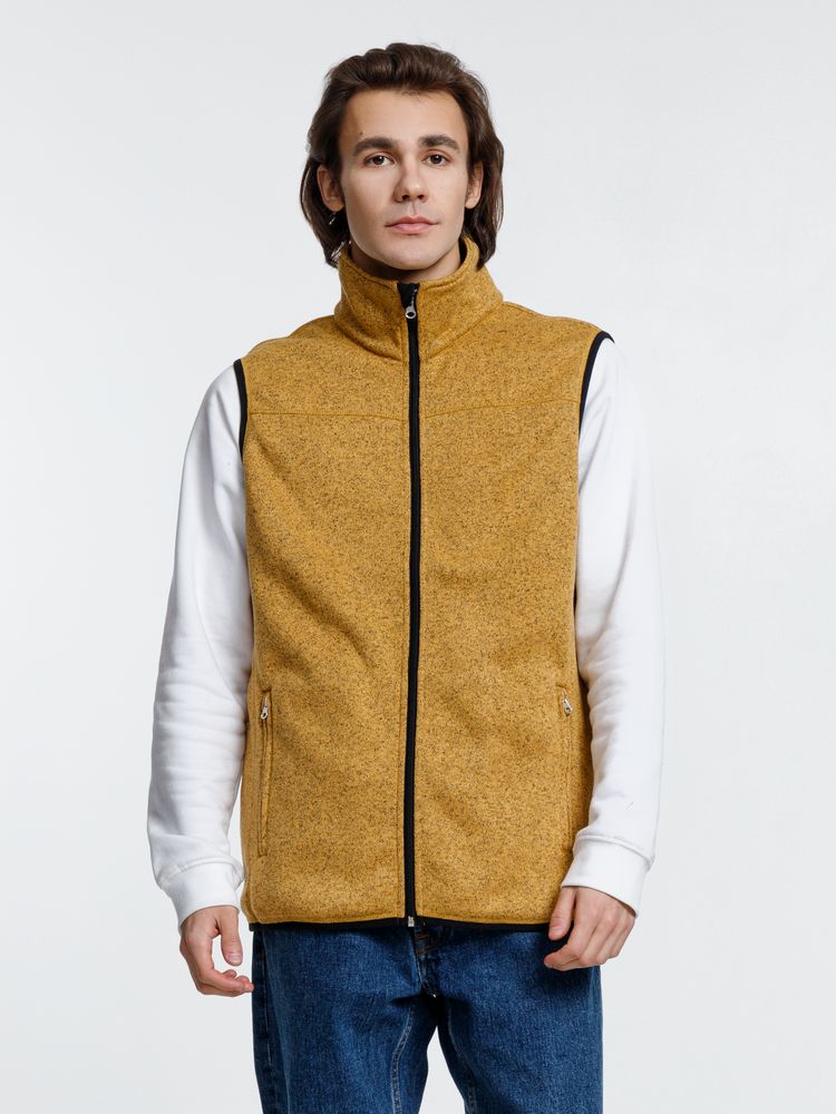 Жилет унисекс Gotland, горчичный — изображение 7