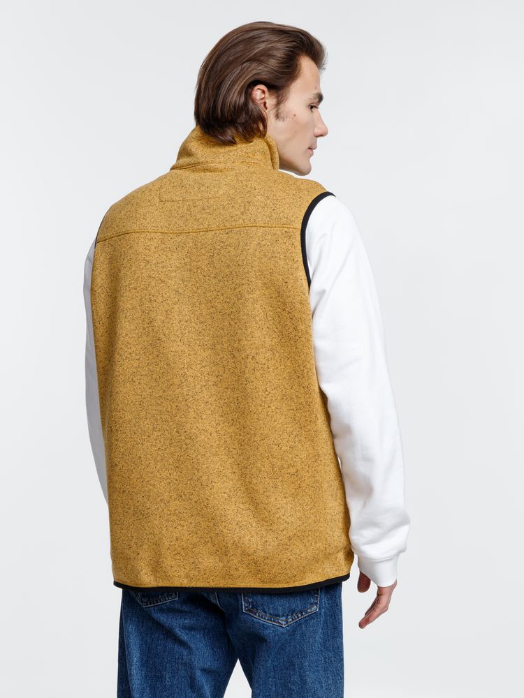 Жилет унисекс Gotland, горчичный — изображение 8