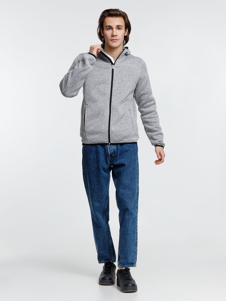 Куртка с капюшоном унисекс Gotland, серая — изображение 11