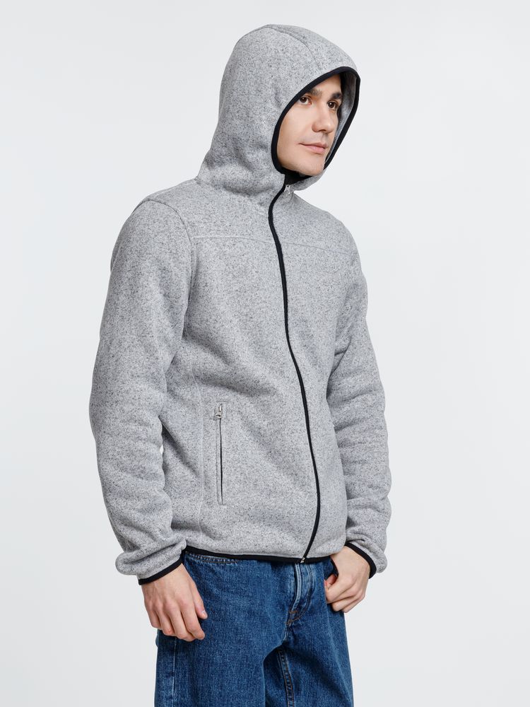 Куртка с капюшоном унисекс Gotland, серая — изображение 10