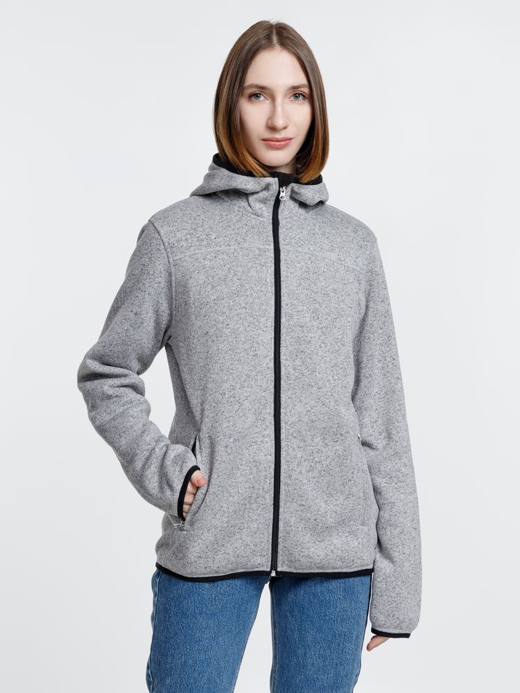 Куртка с капюшоном унисекс Gotland, серая — изображение 13