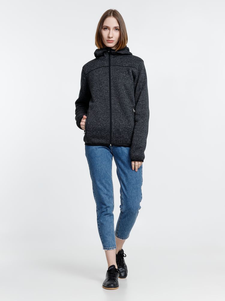 Куртка с капюшоном унисекс Gotland, черная — изображение 11