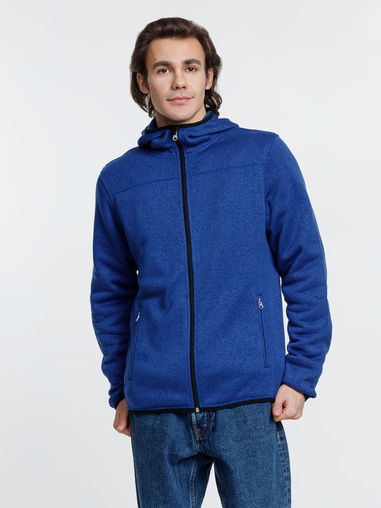 Куртка с капюшоном унисекс Gotland, синяя — изображение 8