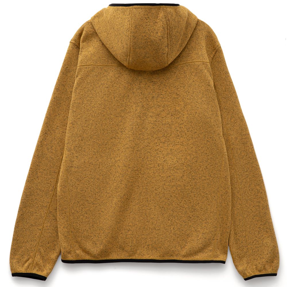 Куртка с капюшоном унисекс Gotland, горчичная — изображение 2