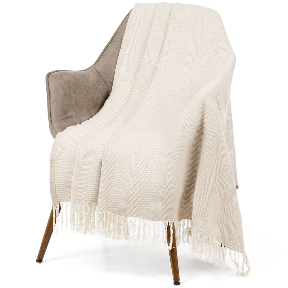 Плед «Сенеж», бежевый — изображение 2