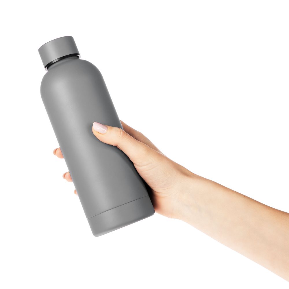 Термобутылка Glendale, серая — изображение 5