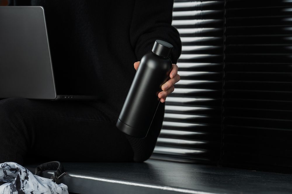 Термобутылка Glendale, черная — изображение 9