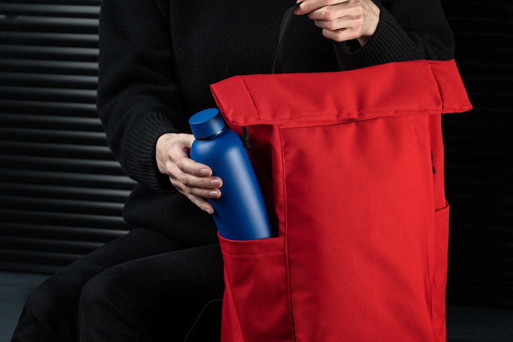 Термобутылка Glendale, синяя — изображение 8