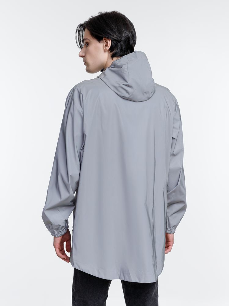 Парка Manifest из светоотражающей ткани, серая — изображение 11