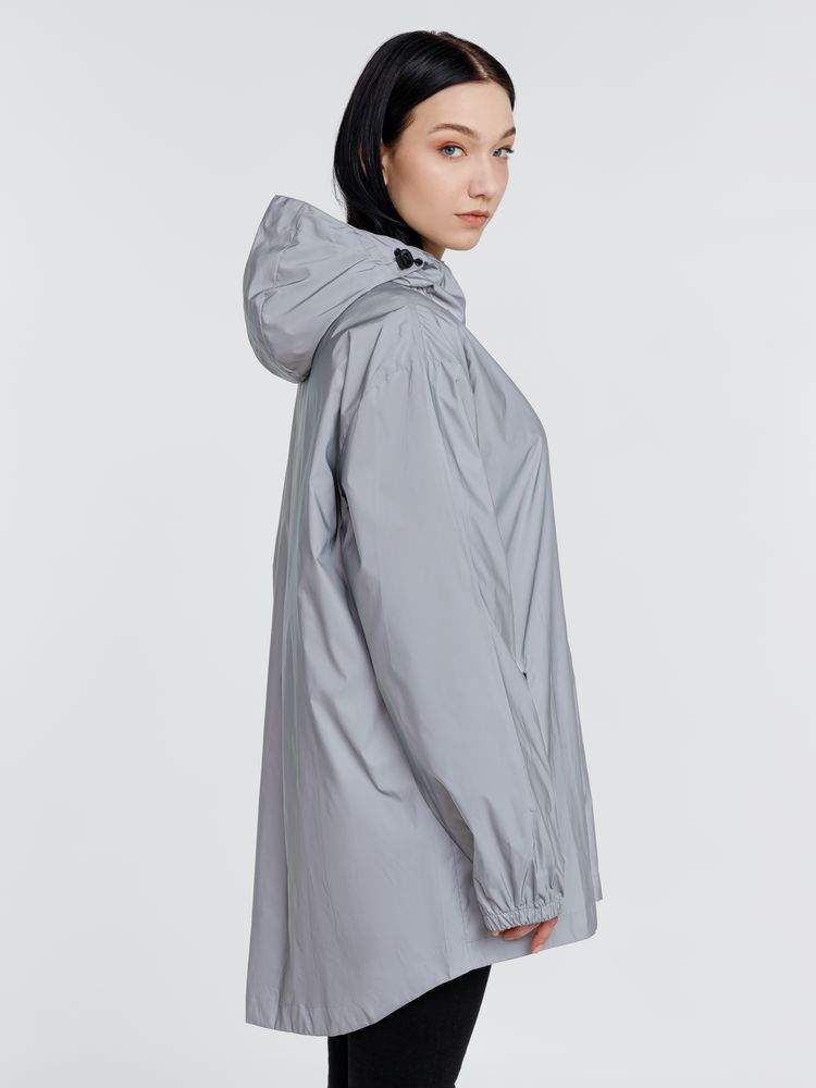 Парка Manifest из светоотражающей ткани, серая — изображение 16