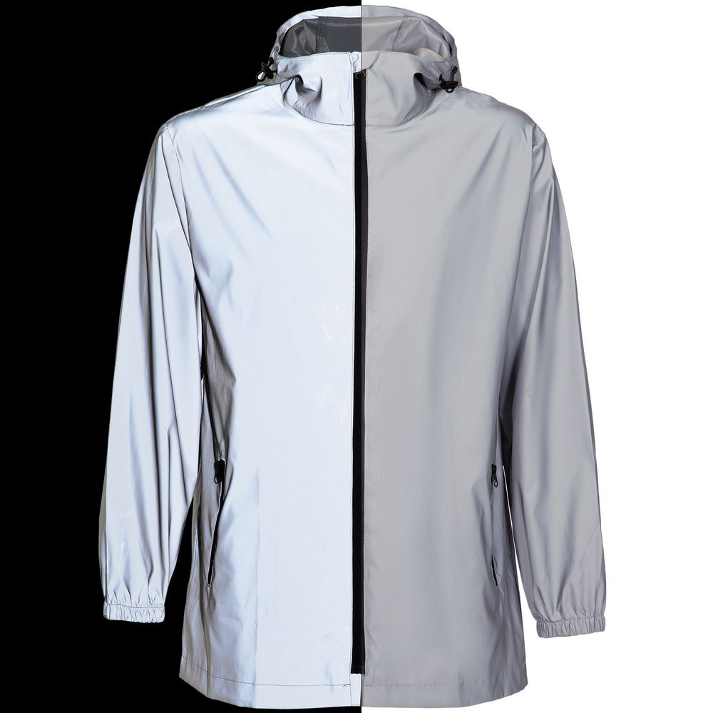 Парка Manifest из светоотражающей ткани, серая — изображение 2