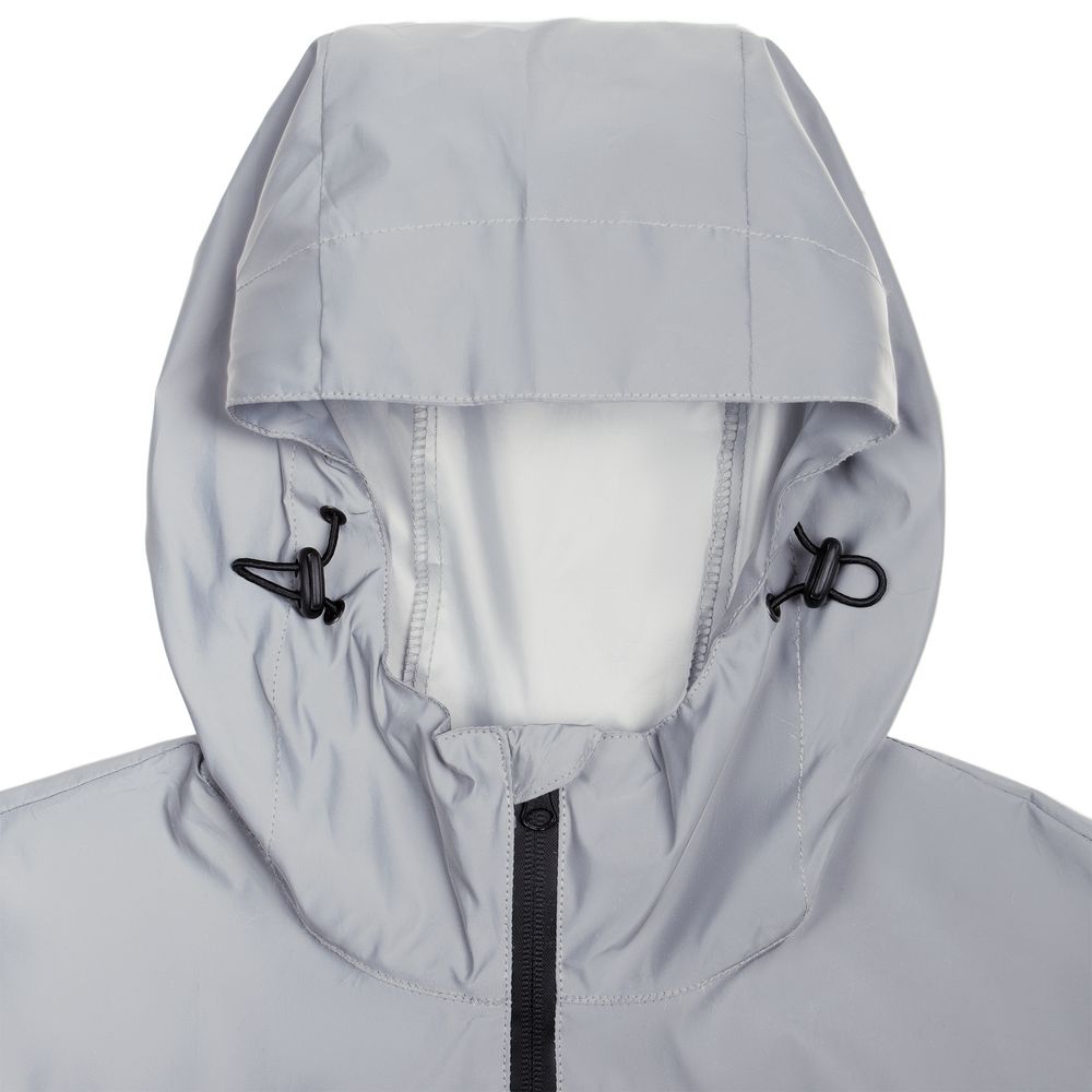 Парка Manifest из светоотражающей ткани, серая — изображение 6