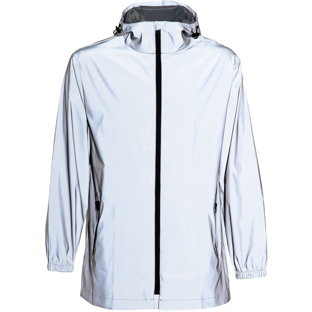 Парка Manifest из светоотражающей ткани, серая — изображение 3