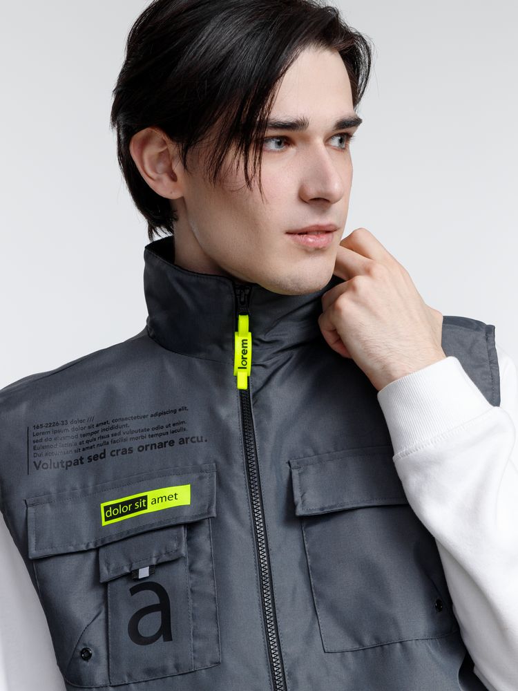 Жилет мужской Stockholm, серый — изображение 13