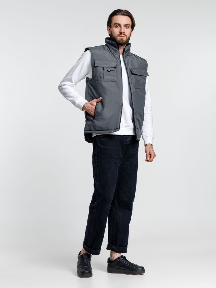 Жилет мужской Stockholm, серый — изображение 9