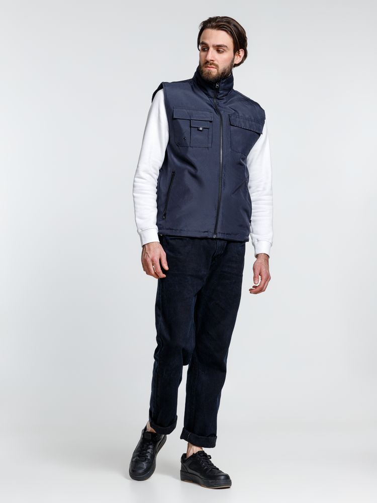 Жилет мужской Stockholm, темно-синий — изображение 9