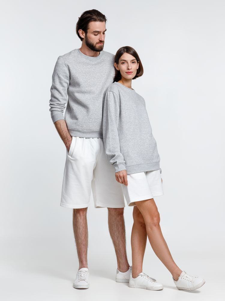 Свитшот унисекс Delta, серый меланж — изображение 13