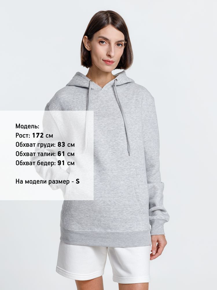 Худи унисекс Phoenix, серый меланж — изображение 5