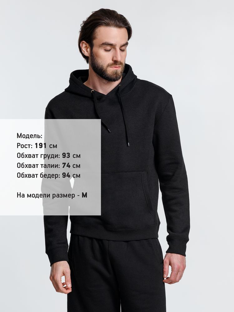 Худи унисекс Phoenix, черное — изображение 5