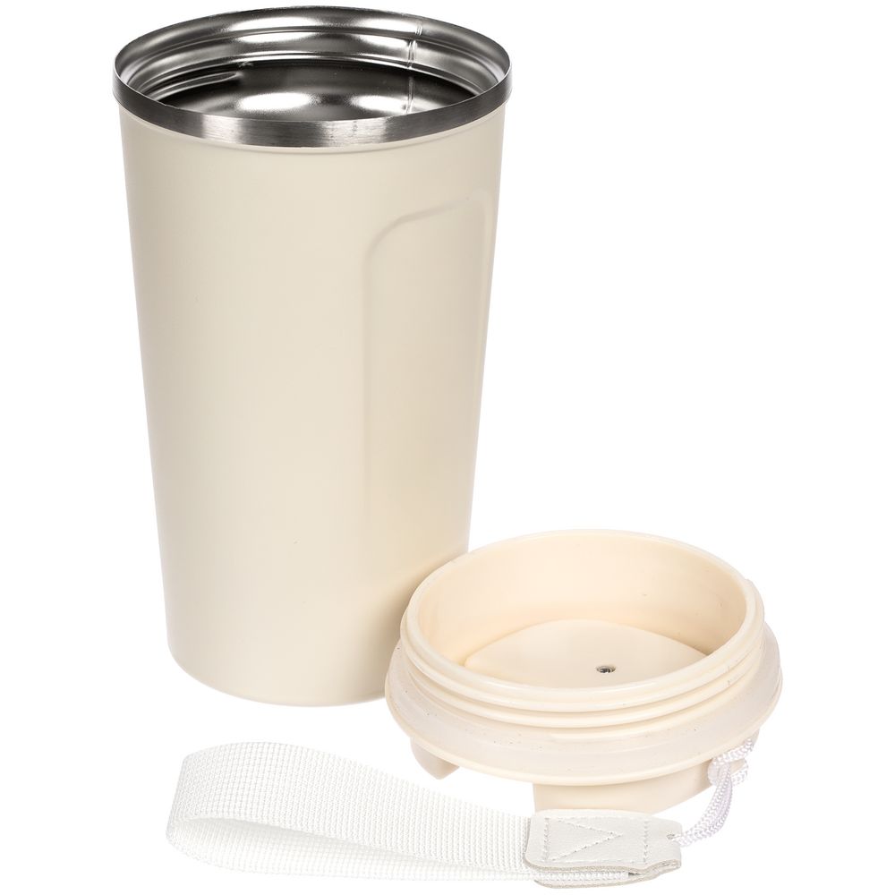 Смарт-стакан с заменяемой батареей tellMug, ver.2, молочно-белый — изображение 2