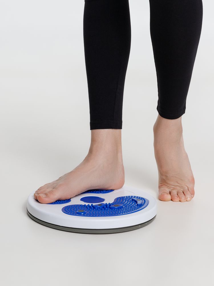 Диск здоровья вращающийся SpinTeam, белый с синим — изображение 4