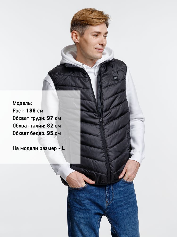 Жилет с подогревом Thermalli Valmorel, черный — изображение 10