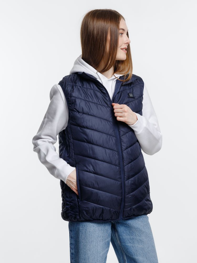 Жилет с подогревом Thermalli Valmorel, темно-синий — изображение 14