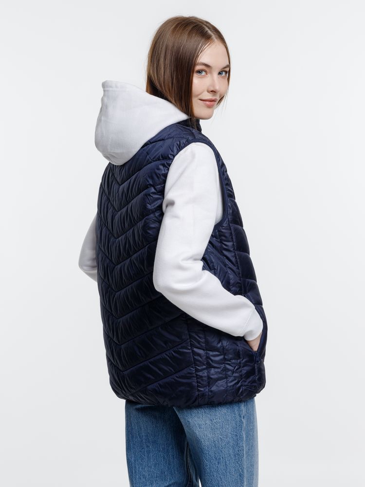 Жилет с подогревом Thermalli Valmorel, темно-синий — изображение 15