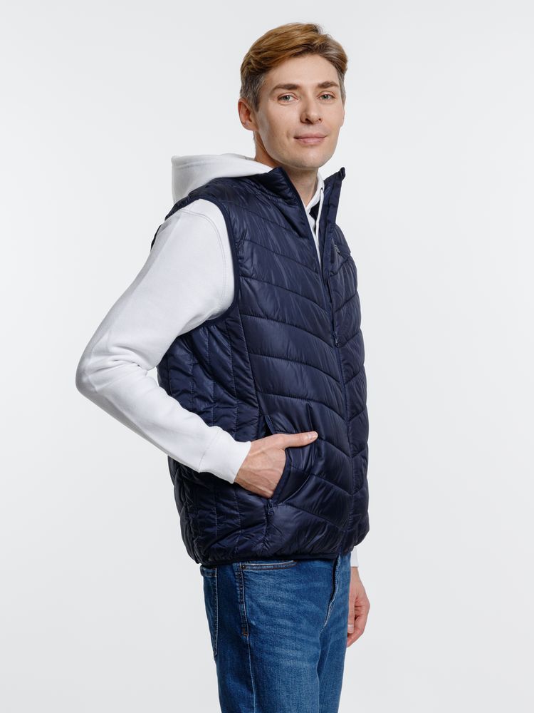 Жилет с подогревом Thermalli Valmorel, темно-синий — изображение 11