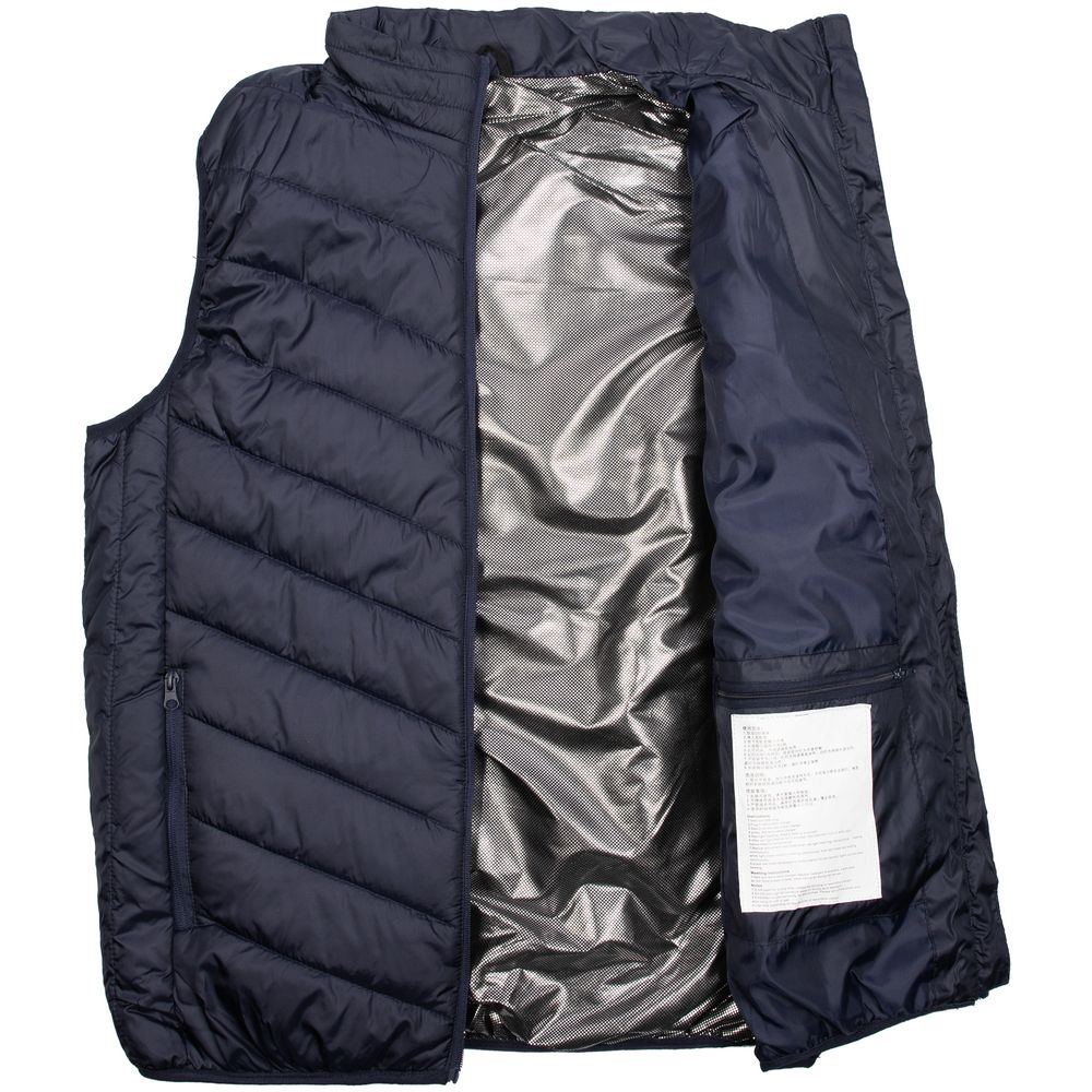 Жилет с подогревом Thermalli Valmorel, темно-синий — изображение 3