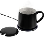 Кружка с подогревом и беспроводной зарядкой dualBase ver. 2.0 Matt, черная