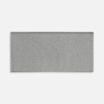 Лейбл тканевый Epsilon, XXS, серый