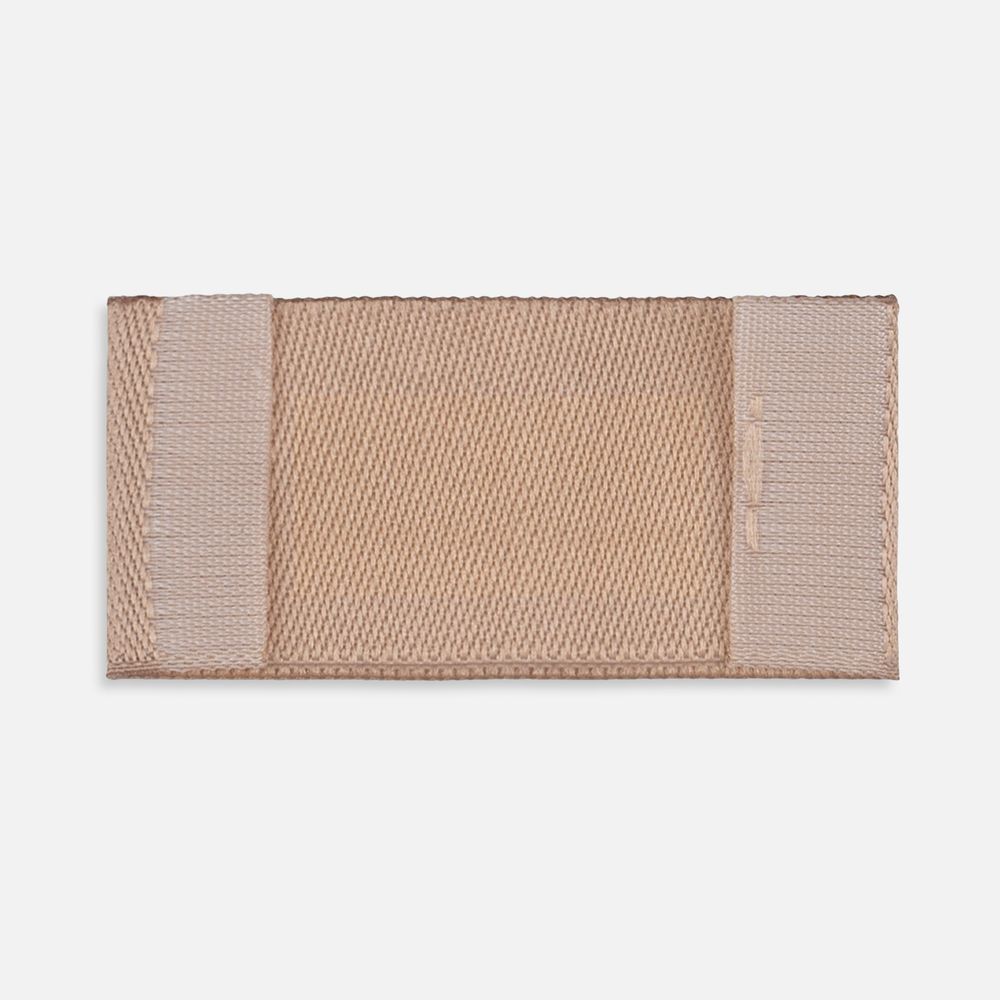 Лейбл тканевый Epsilon, XXS, бежевый — изображение 2