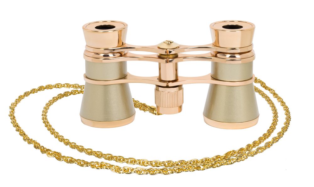 Театральный бинокль Broadway 325B, золотистый — изображение 5