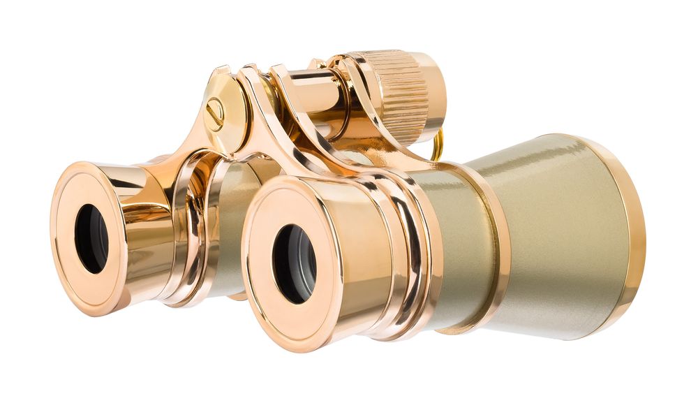 Театральный бинокль Broadway 325B, золотистый — изображение 3