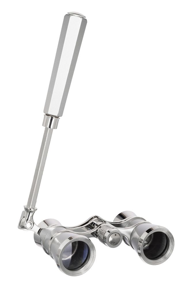Театральный бинокль-лорнет Broadway 325E, серебристый — изображение 6