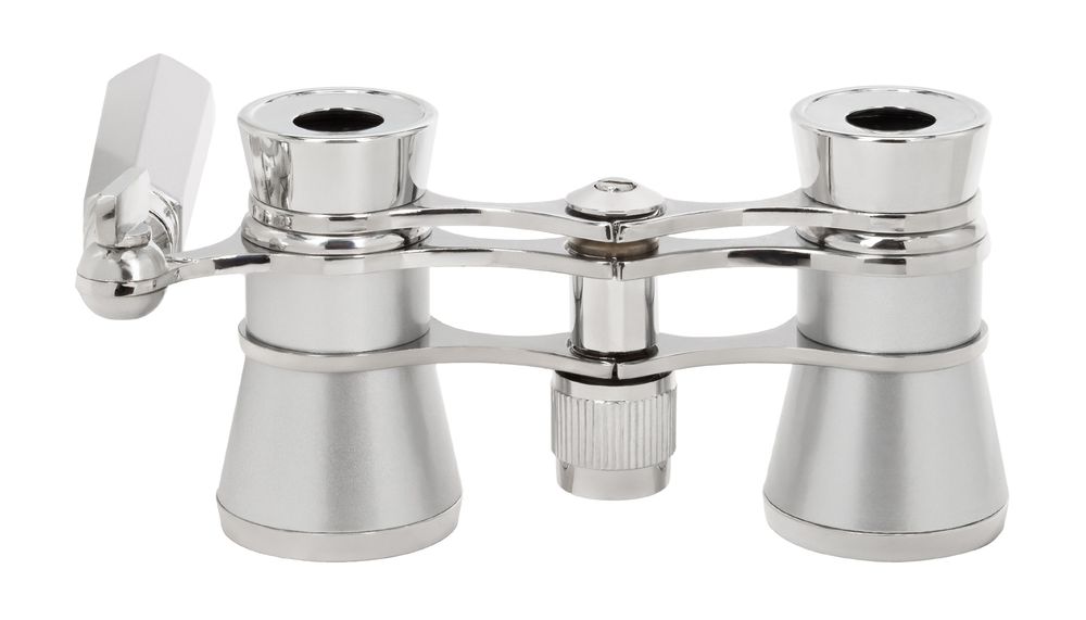 Театральный бинокль-лорнет Broadway 325E, серебристый — изображение 4