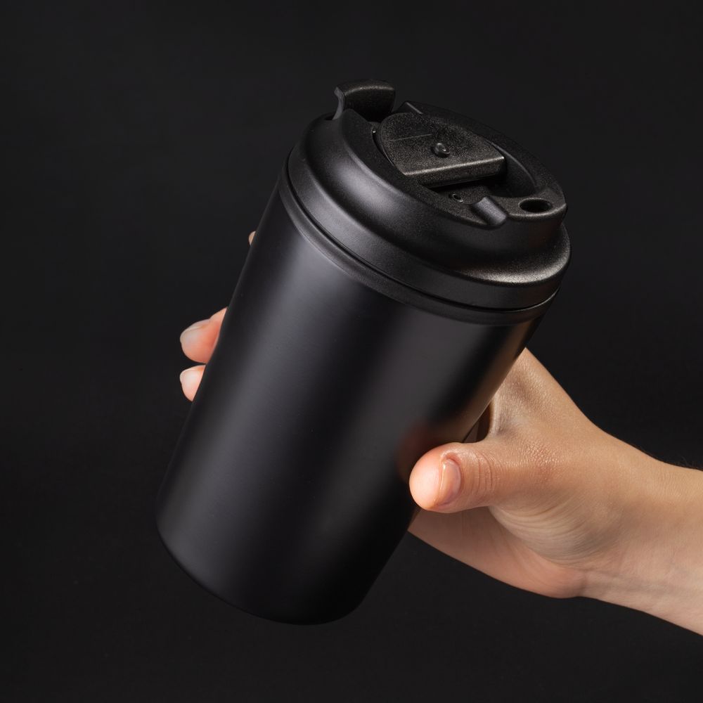 Термостакан Kuppi, черный — изображение 8