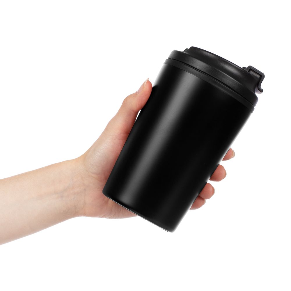 Термостакан Kuppi, черный — изображение 4