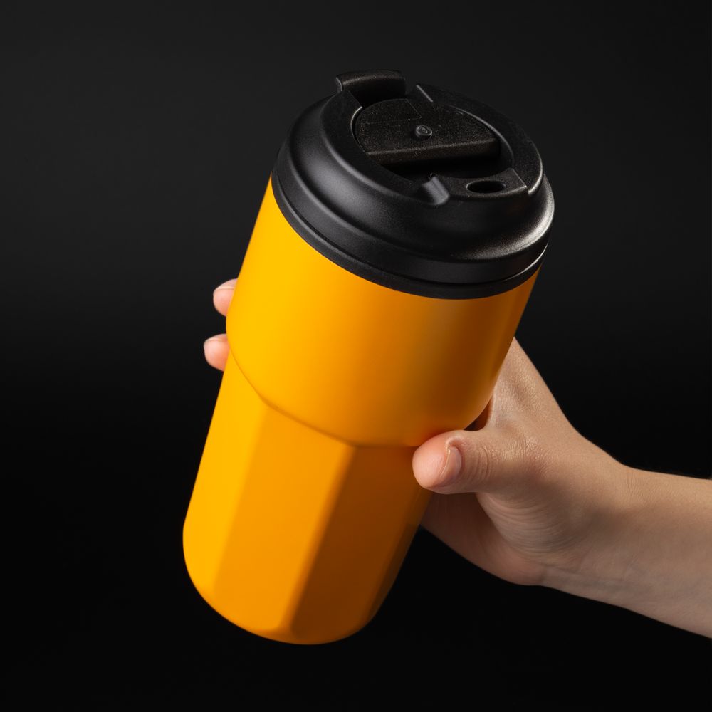 Термостакан Presa, оранжевый — изображение 8