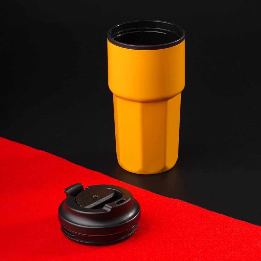 Термостакан Presa, оранжевый — изображение 7