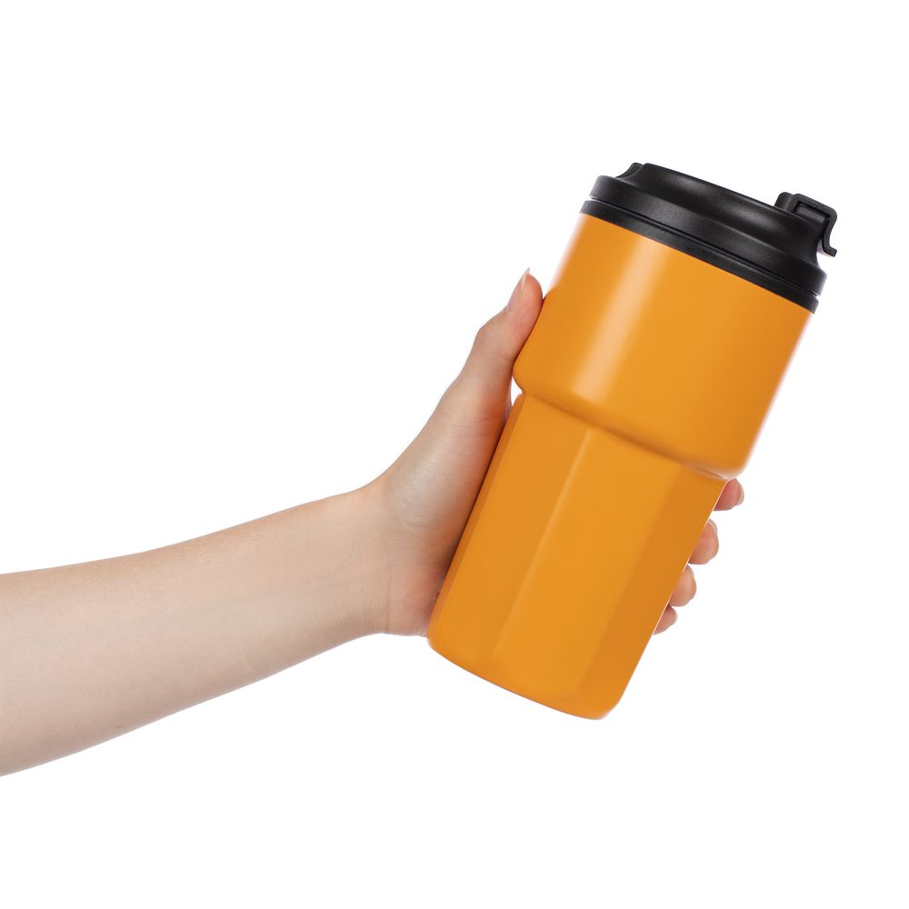 Термостакан Presa, оранжевый — изображение 4