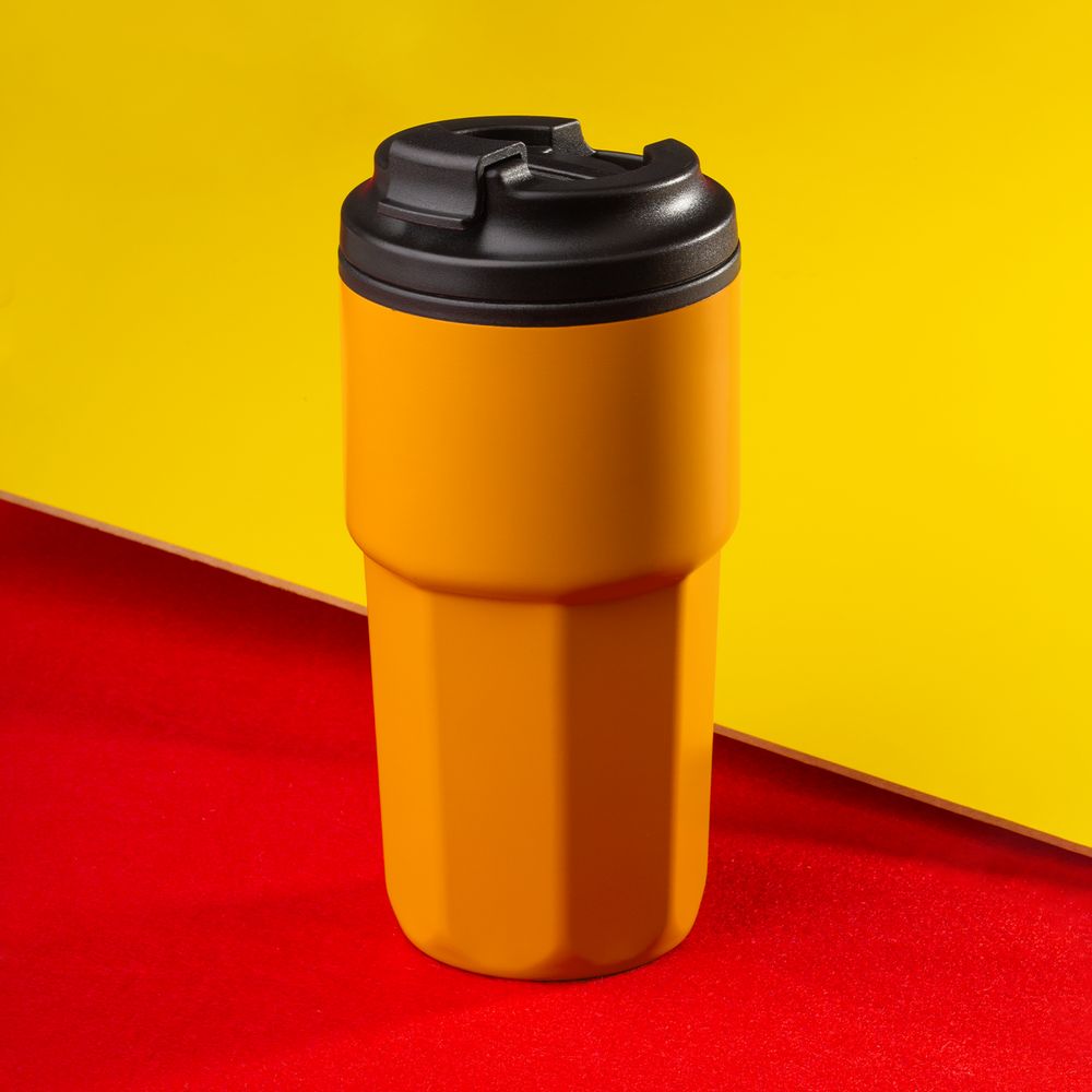 Термостакан Presa, оранжевый — изображение 6