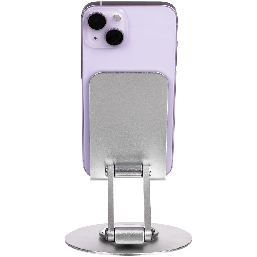 Подставка для смартфона Smartic, серебристая — изображение 5