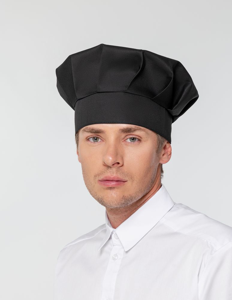 Колпак поварской Cookery, черный — изображение 4