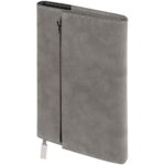 Ежедневник Grace на заказ, недатированный, серый