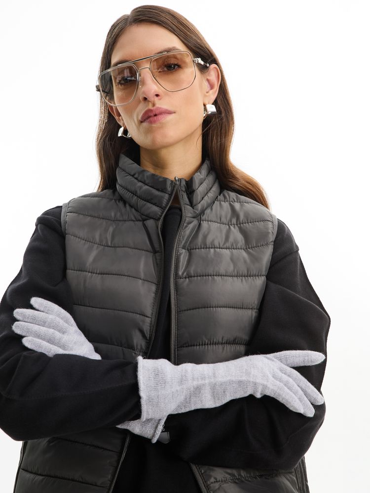 Перчатки Alpine, удлиненные, серые — изображение 2