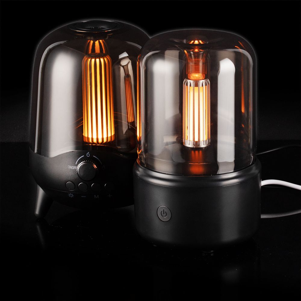 Беспроводная колонка с подсветкой soundFlicker, черная — изображение 9